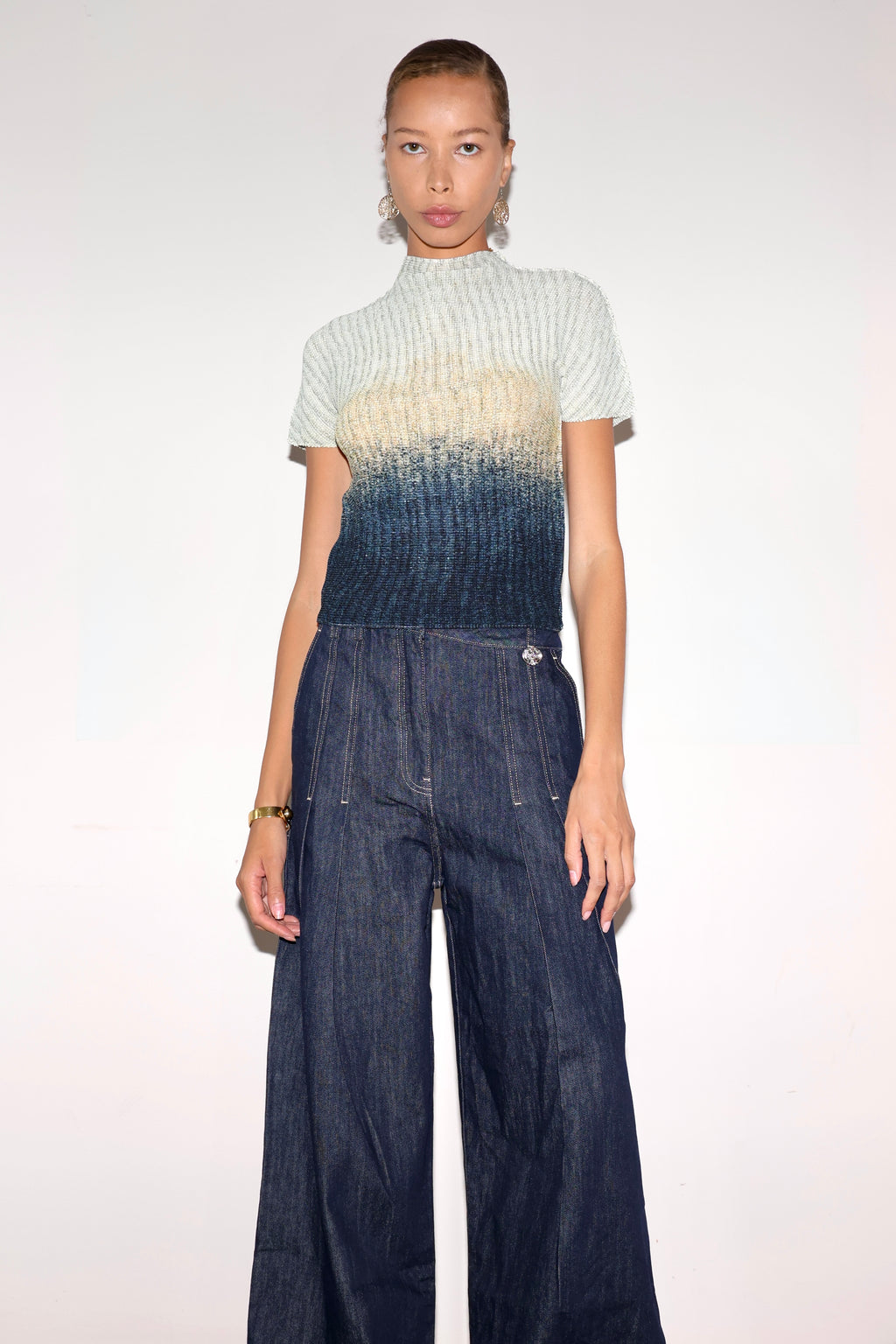 Printed Strench Top
