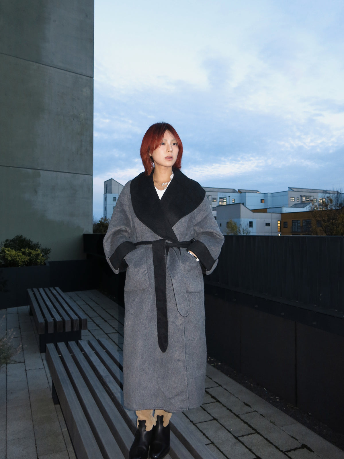 Terry Cloud Double-sided Coat