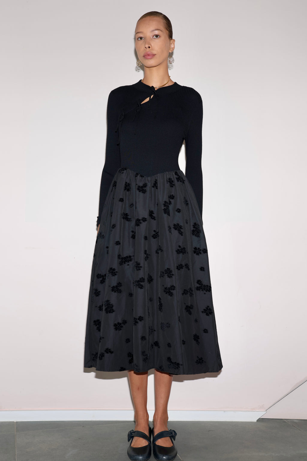 Obsidian Bloom Dress