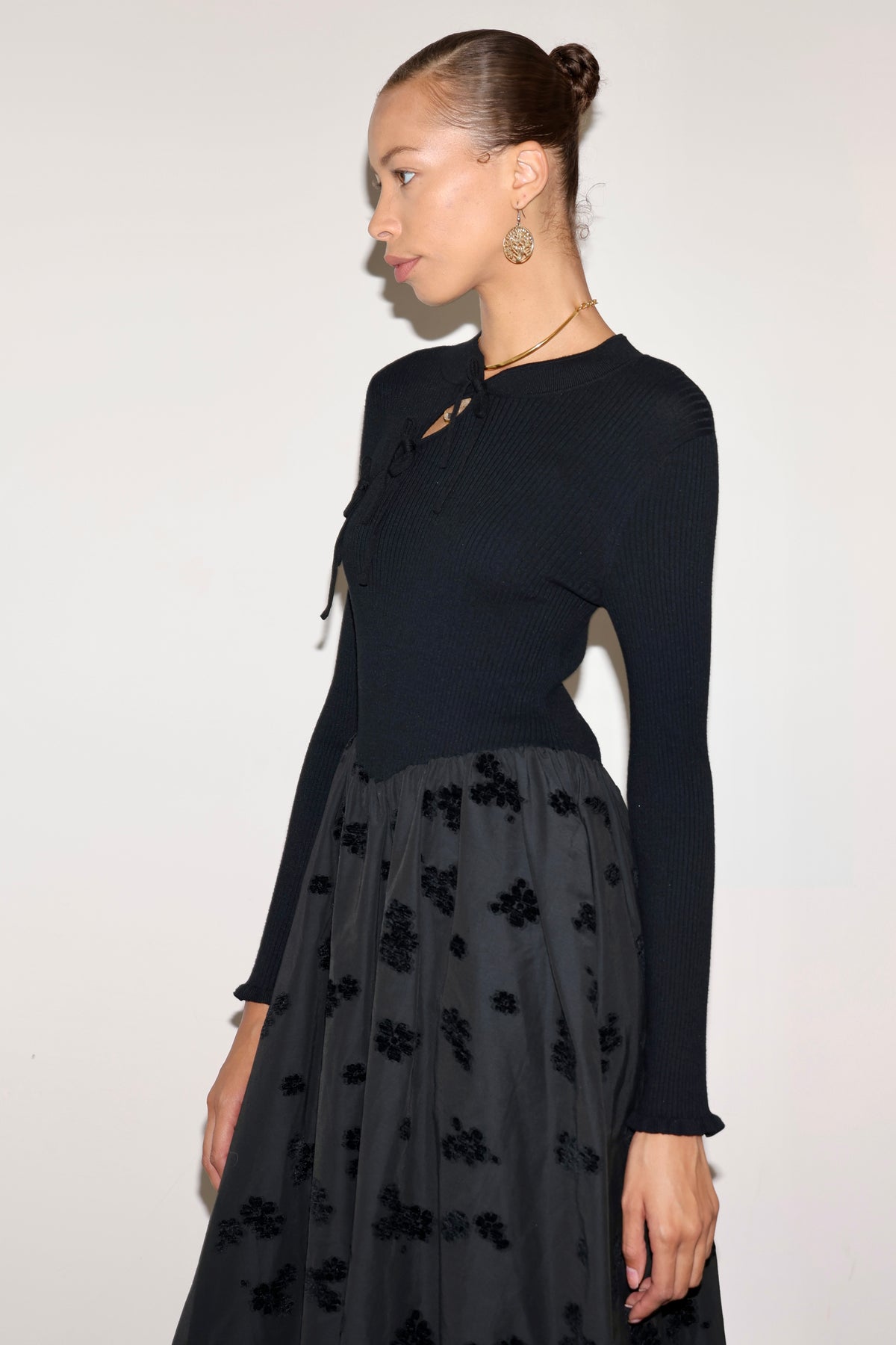 Obsidian Bloom Dress