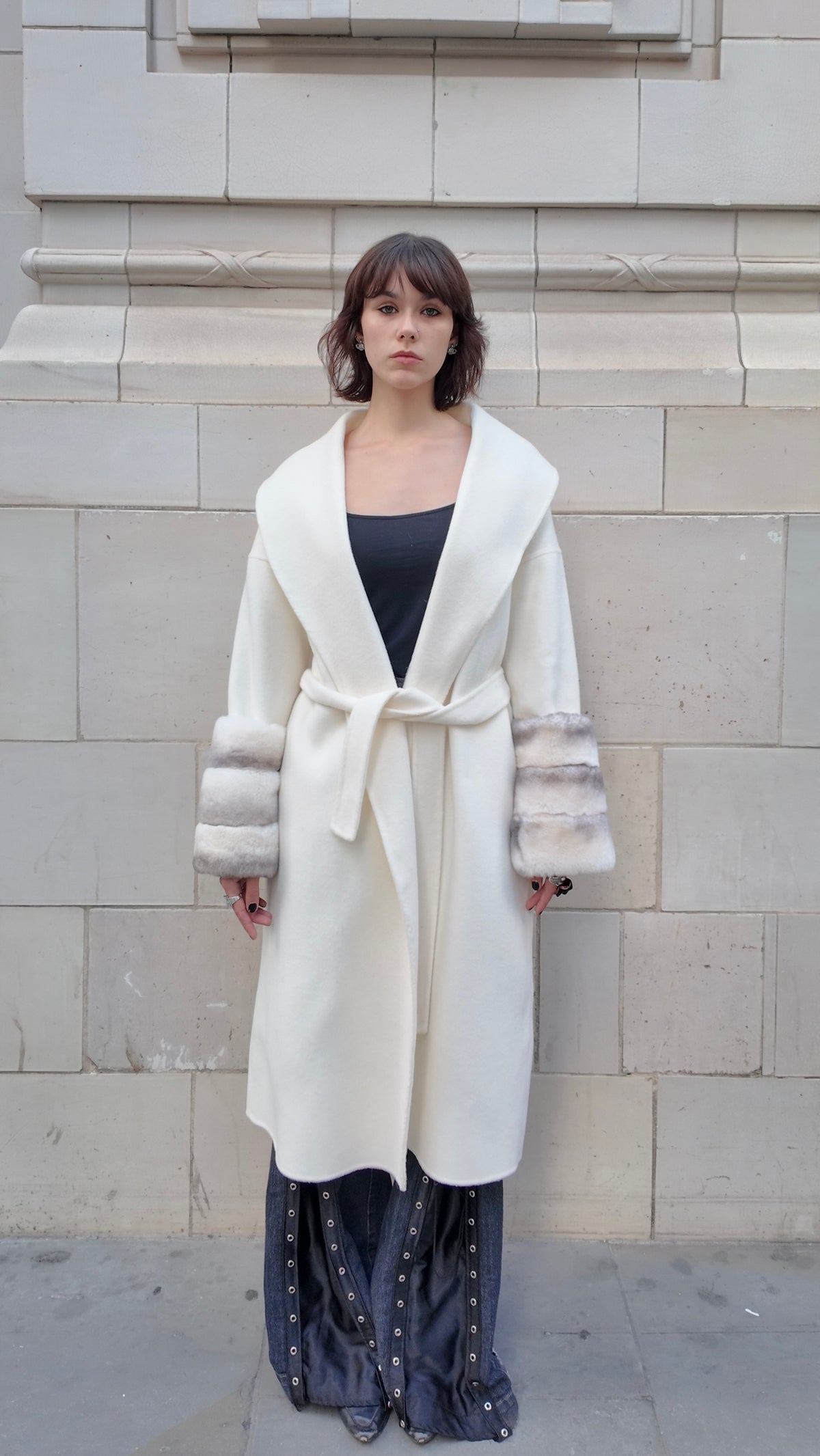 Moonsoft Rabbit Collar Coat