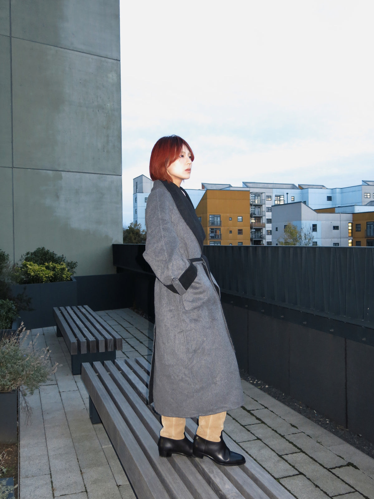 Terry Cloud Double-sided Coat