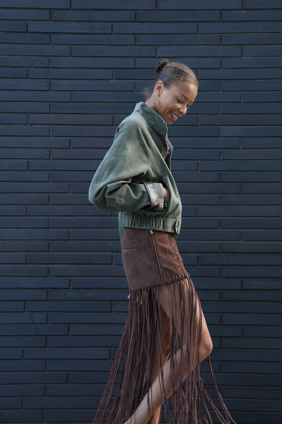 Verdant Denim Jacket