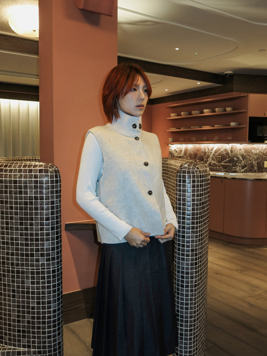 Wool Aura Twin Set Coat