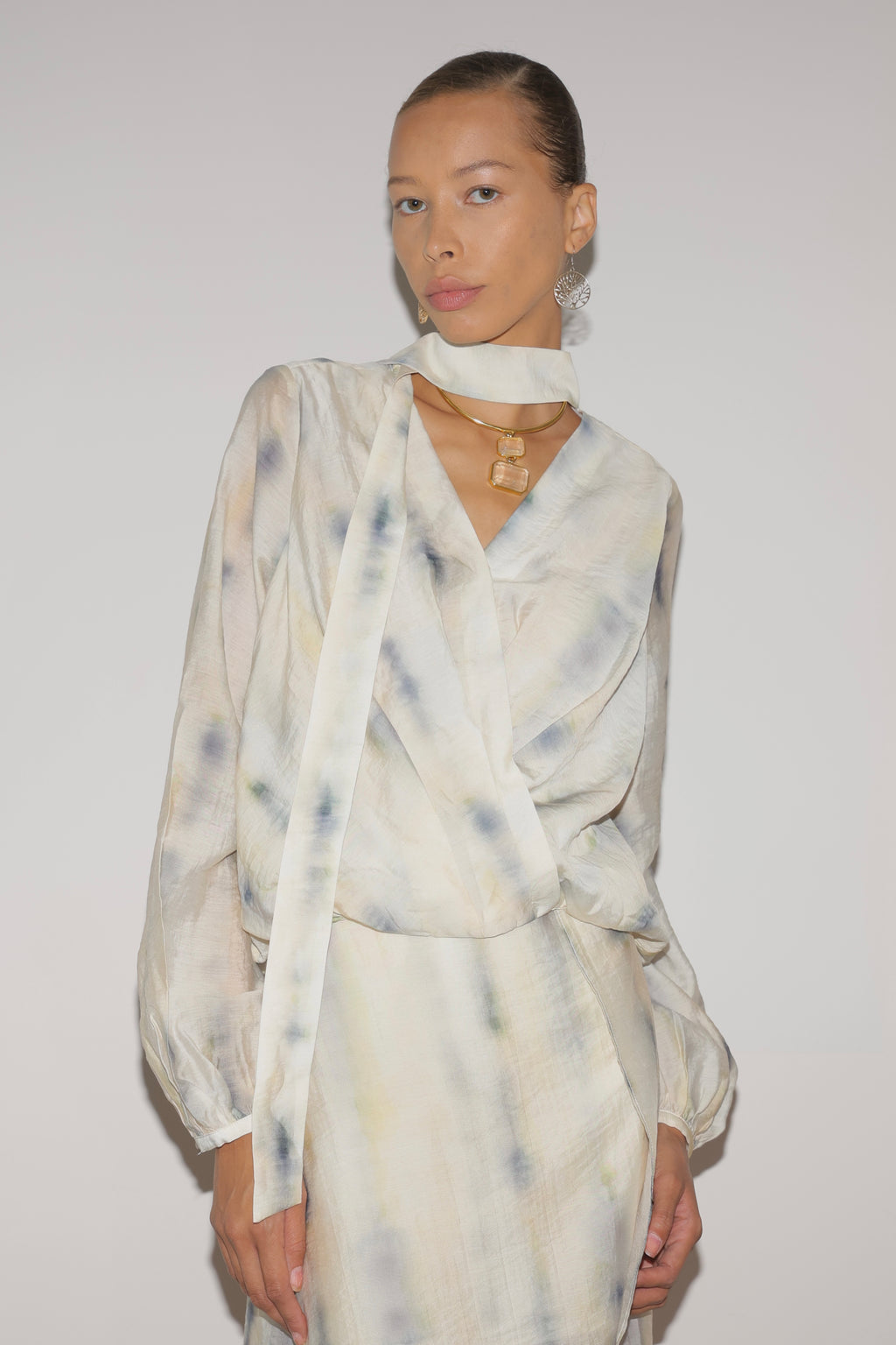 Floral Mirage Silk Set