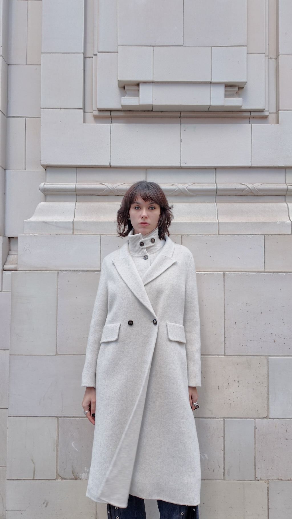 Wool Aura Twin Set Coat
