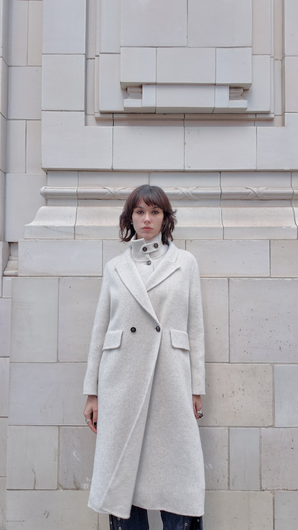 Wool Aura Twin Set Coat
