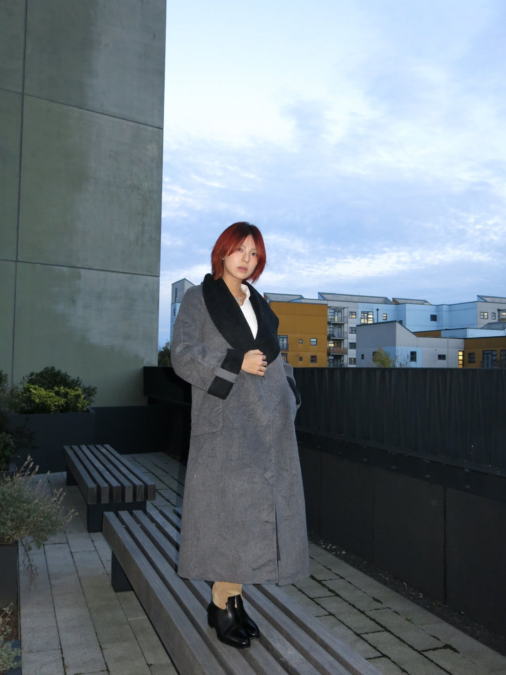 Terry Cloud Double-sided Coat