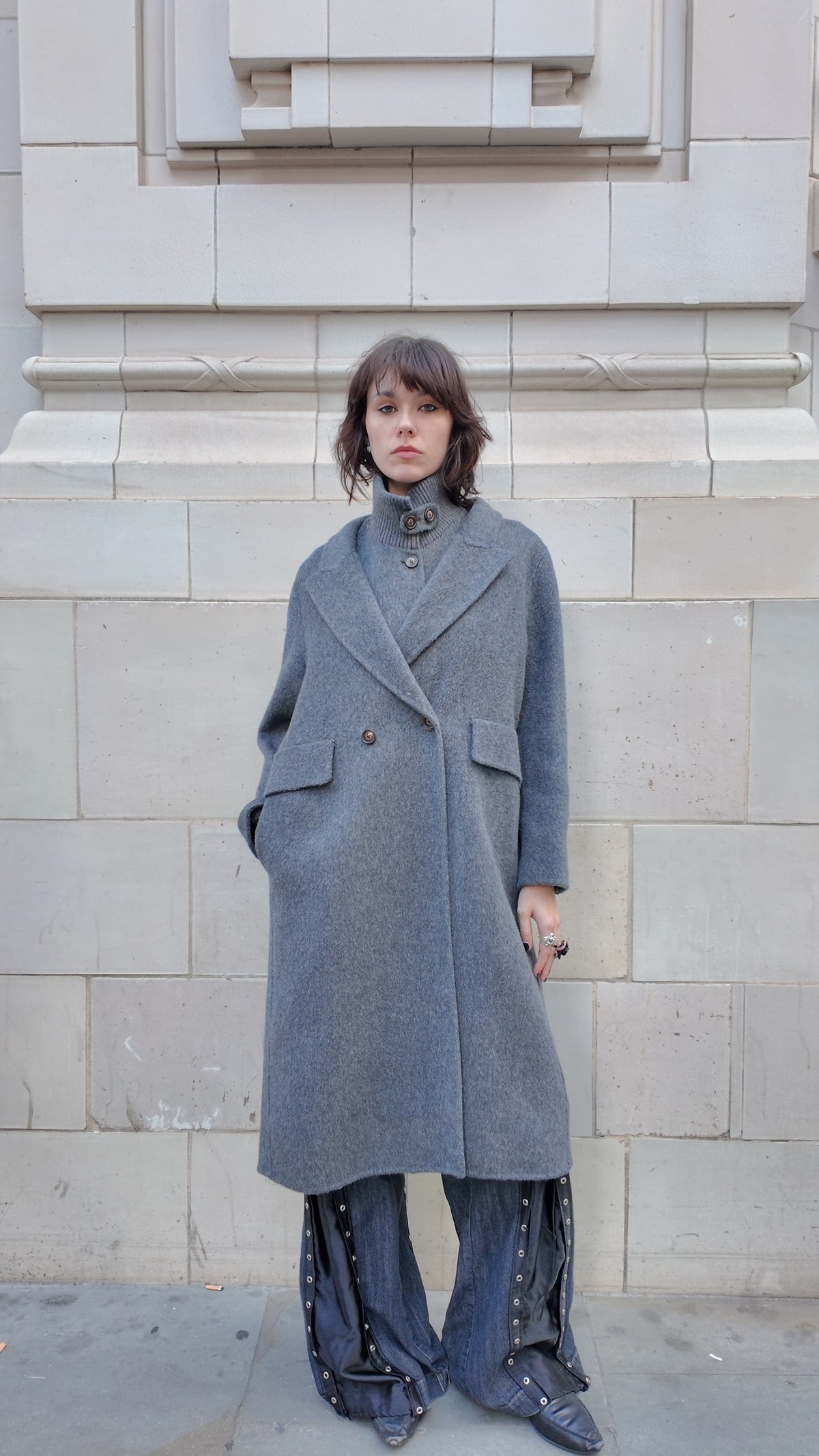 Wool Aura Twin Set Coat