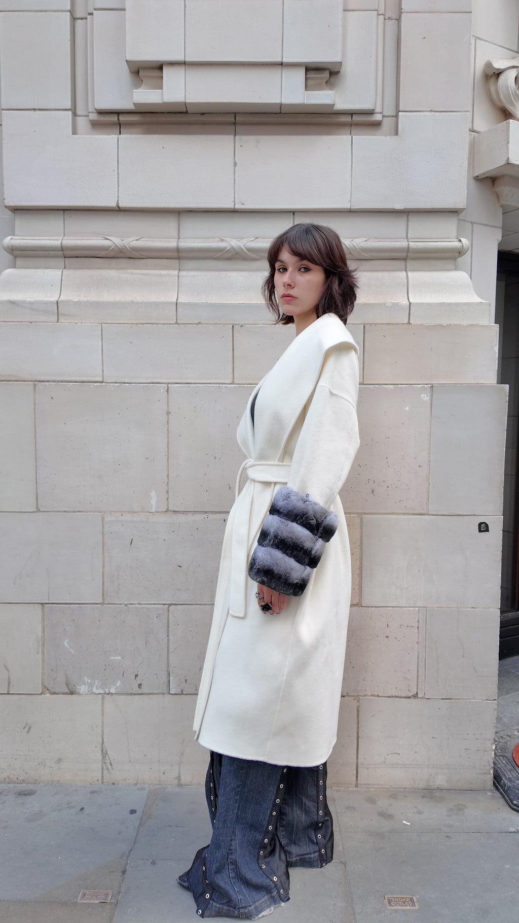 Moonsoft Rabbit Collar Coat