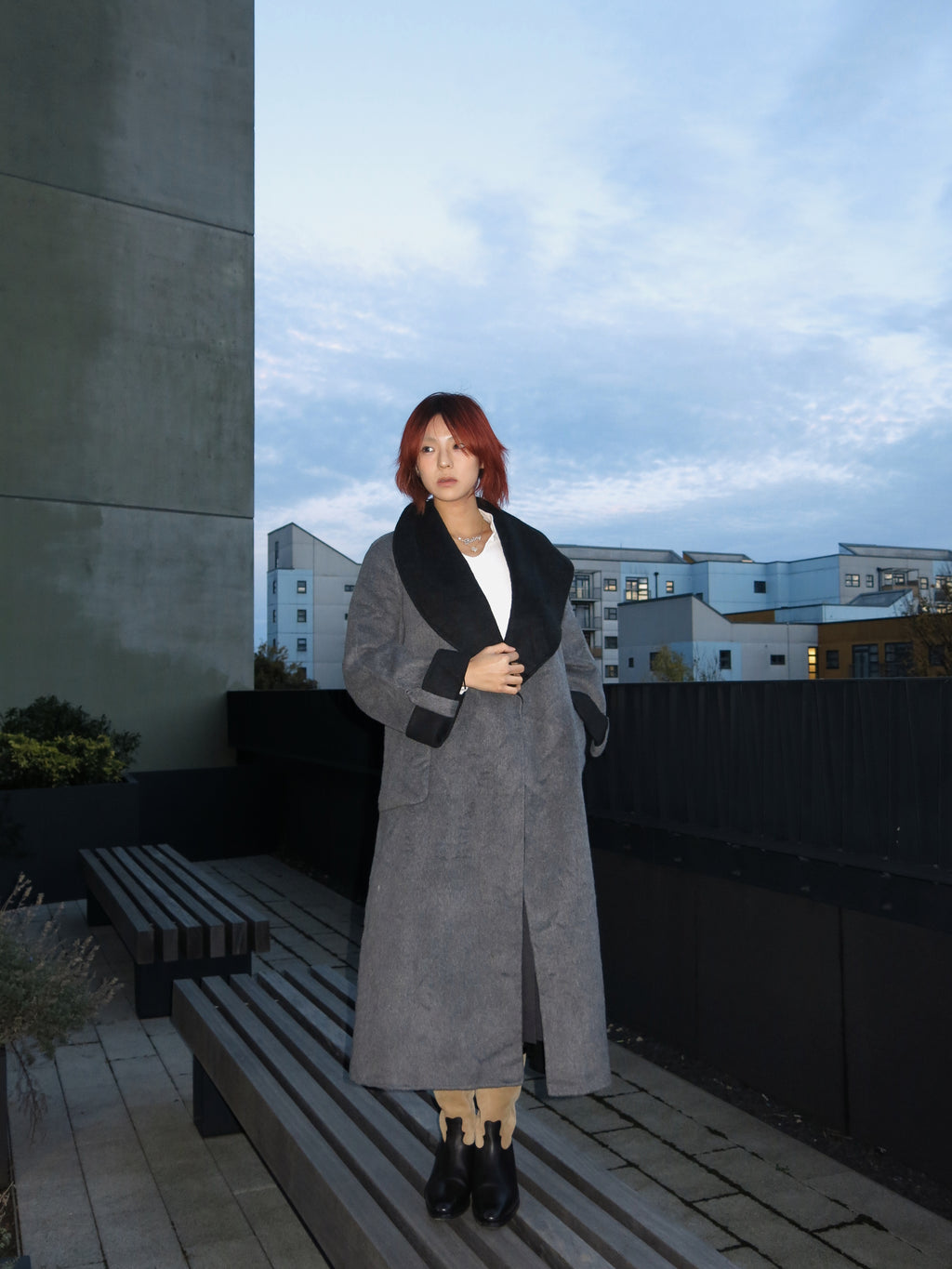 Terry Cloud Double-sided Coat