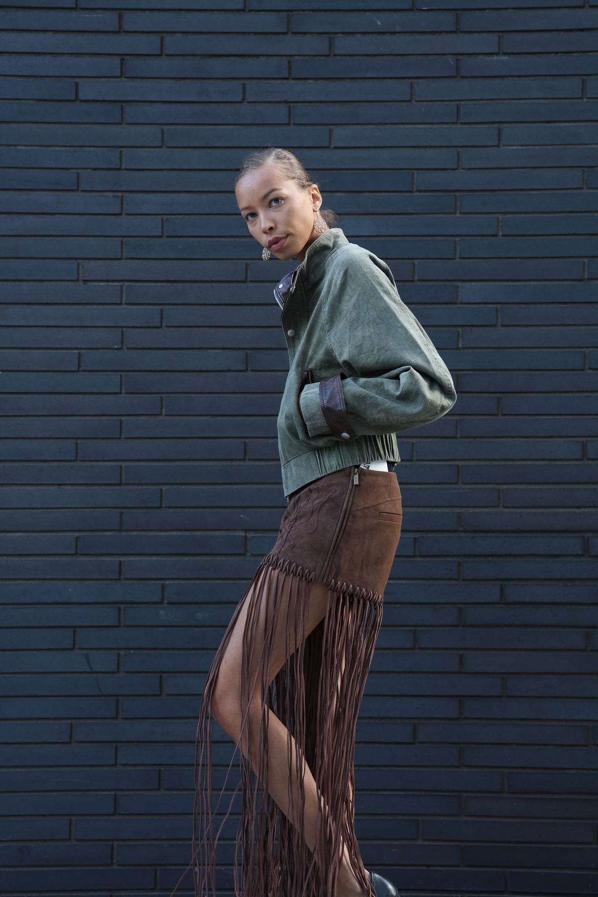 Verdant Denim Jacket