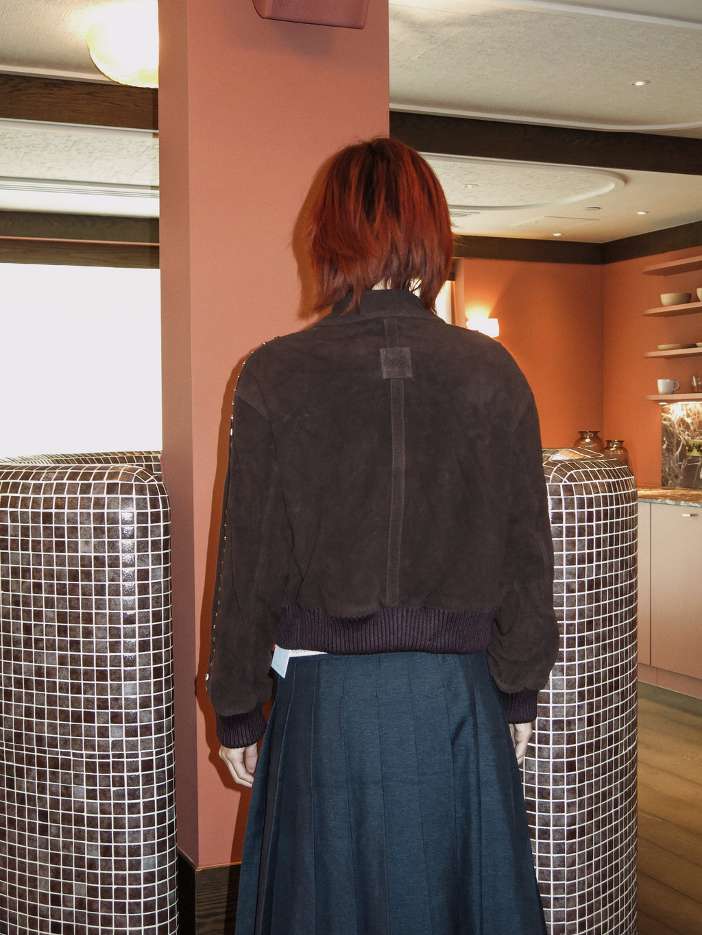 Studded Sheepskin Jacket