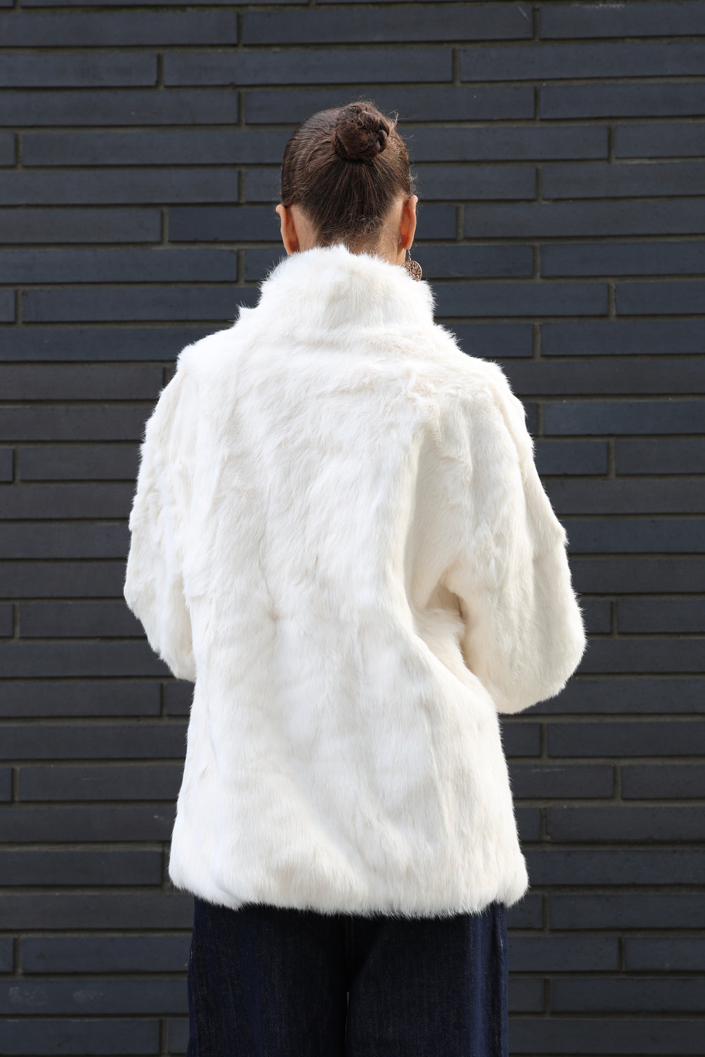 Soft Bunny Fur Jacket