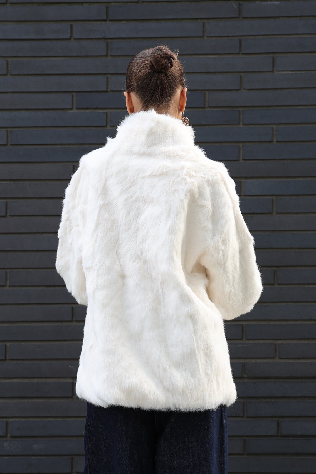 Soft Bunny Fur Jacket
