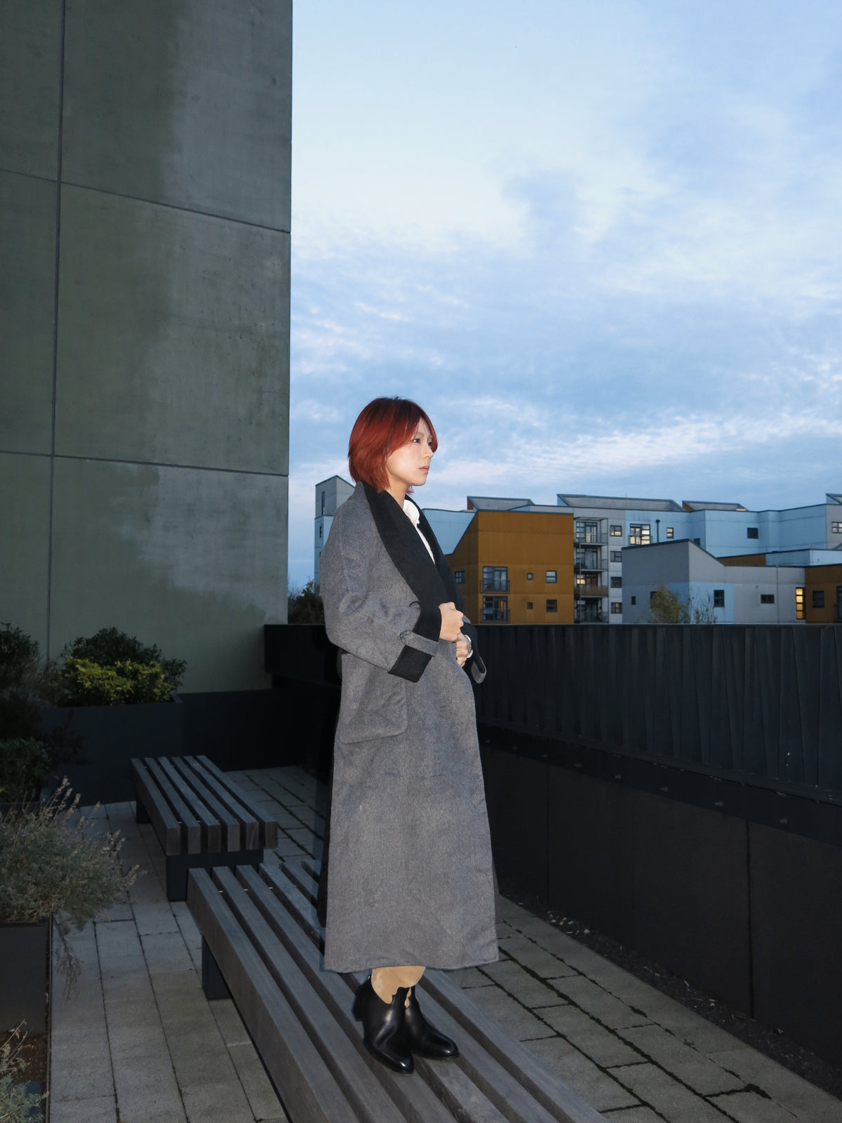 Terry Cloud Double-sided Coat