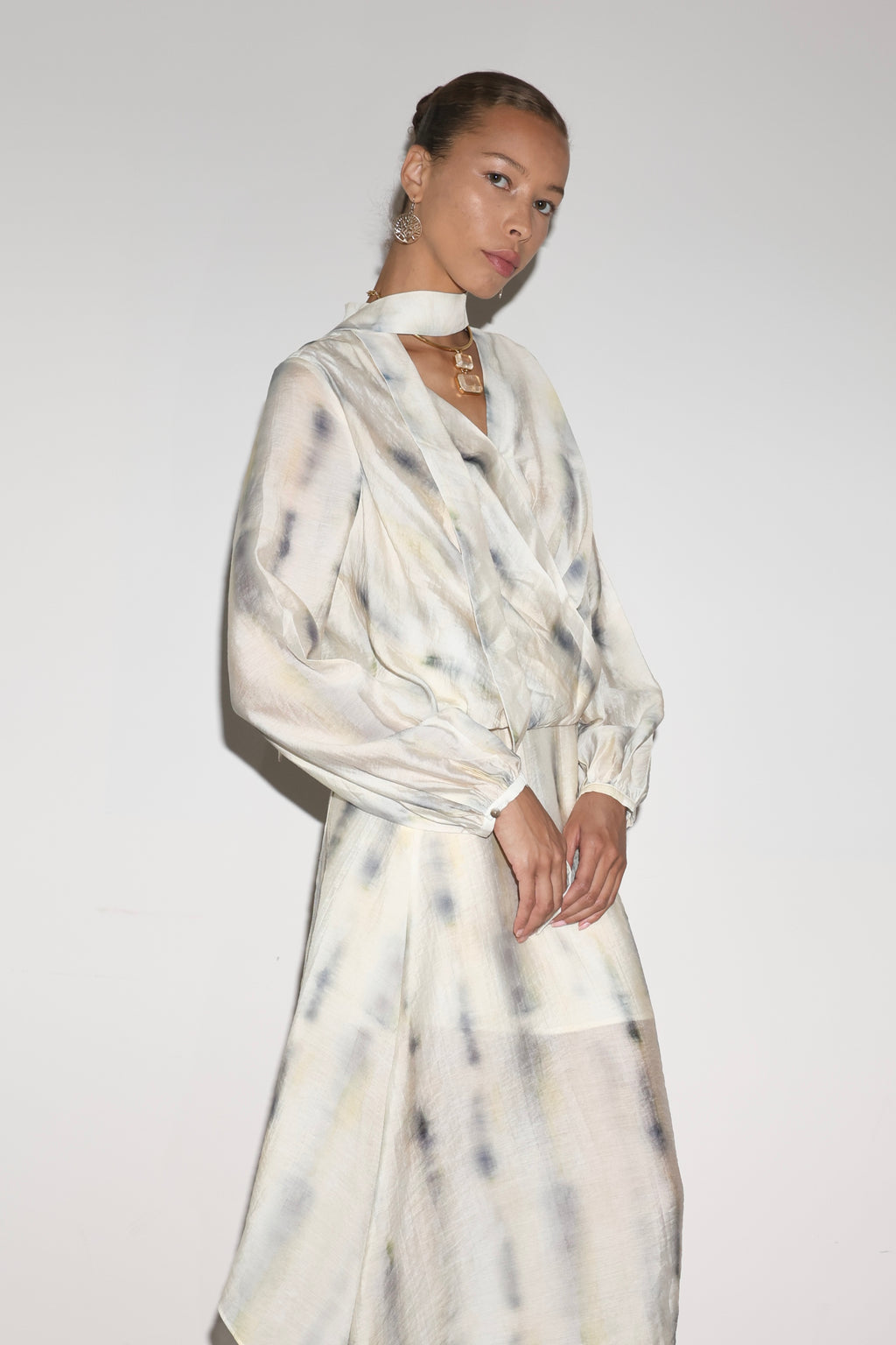 Floral Mirage Silk Set