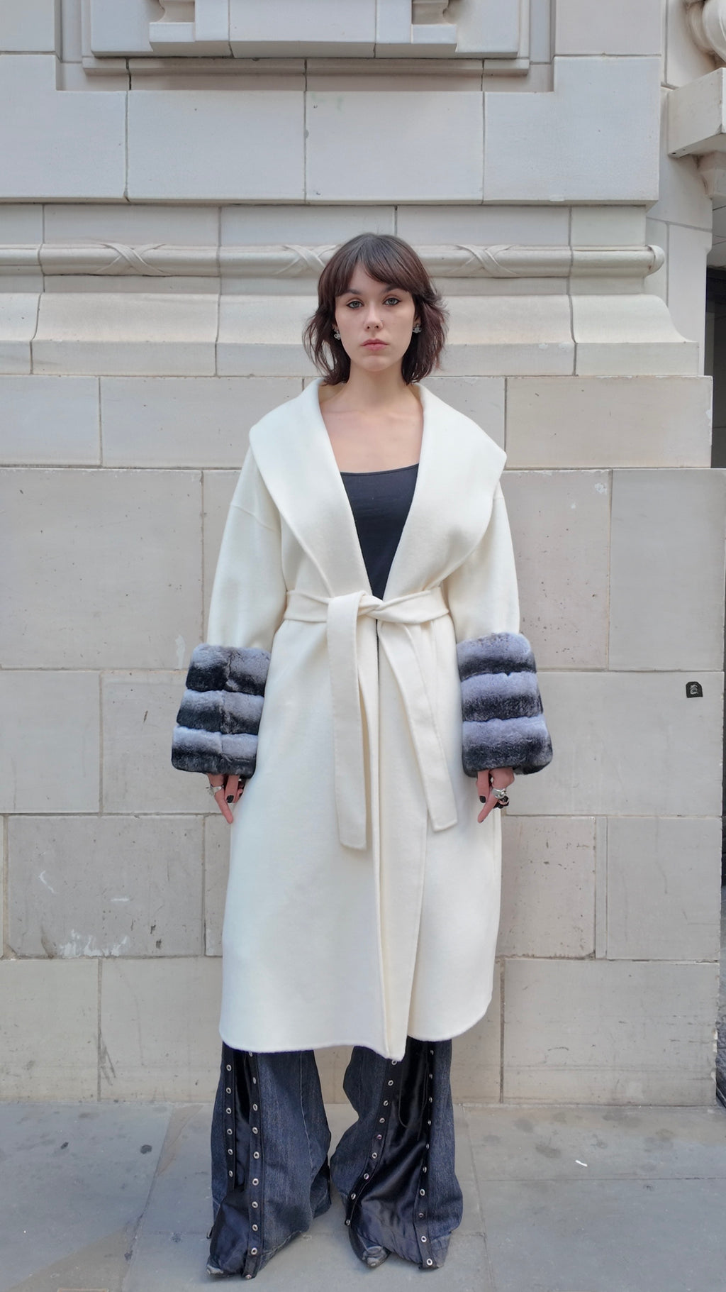 Moonsoft Rabbit Collar Coat