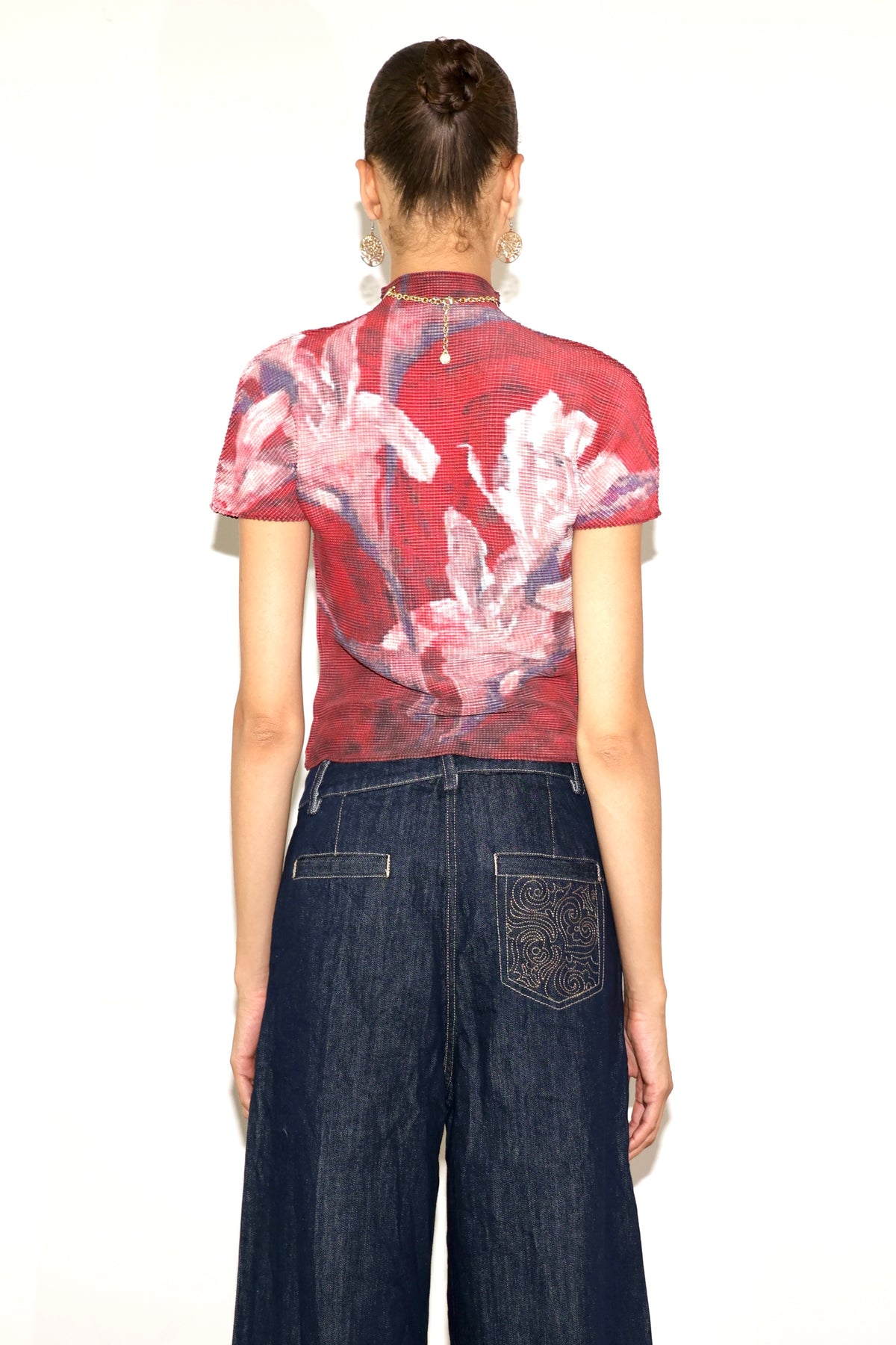 Printed Strench Top