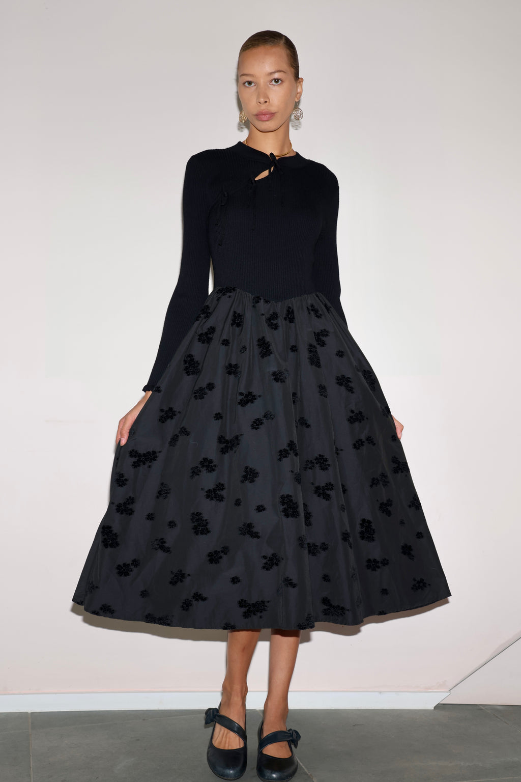 Obsidian Bloom Dress