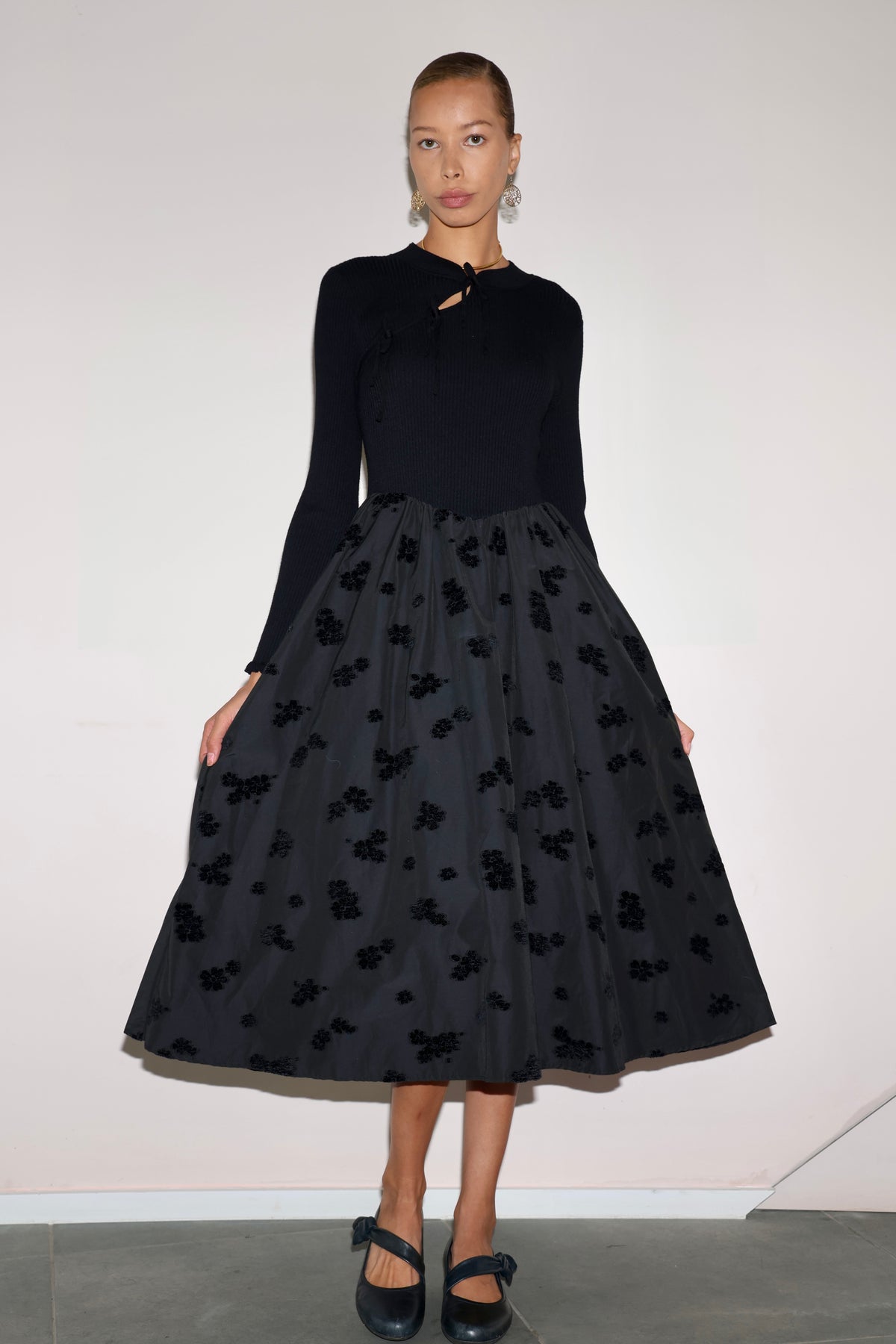 Obsidian Bloom Dress