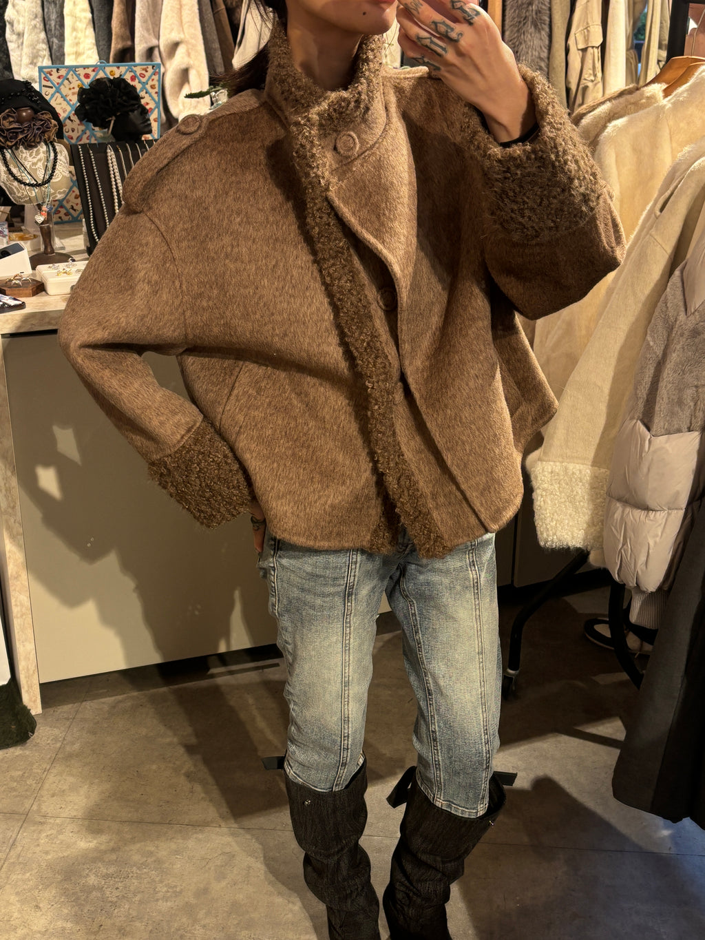 Elysian Camel Hair Coat