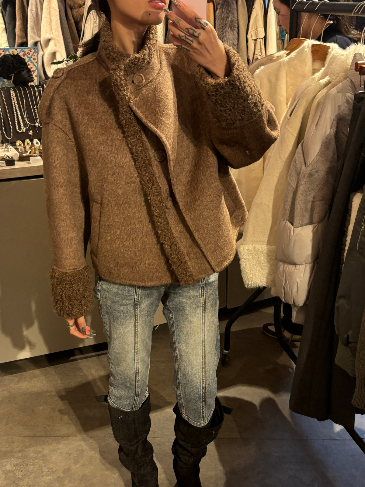 Elysian Camel Hair Coat