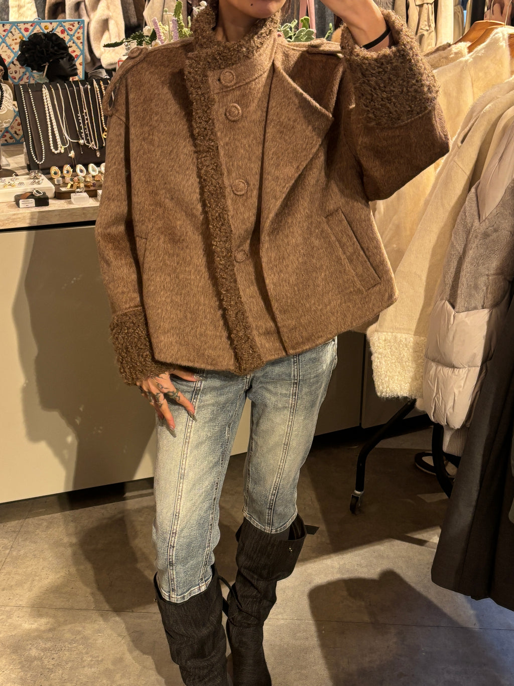Elysian Camel Hair Coat